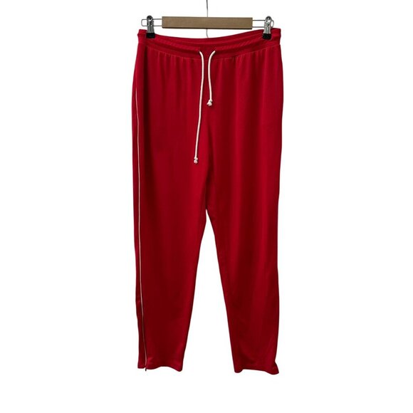 American Eagle Athletic Tracker Jogger Pants Side Zipper Ankle Pockets Women M - Picture 1 of 12